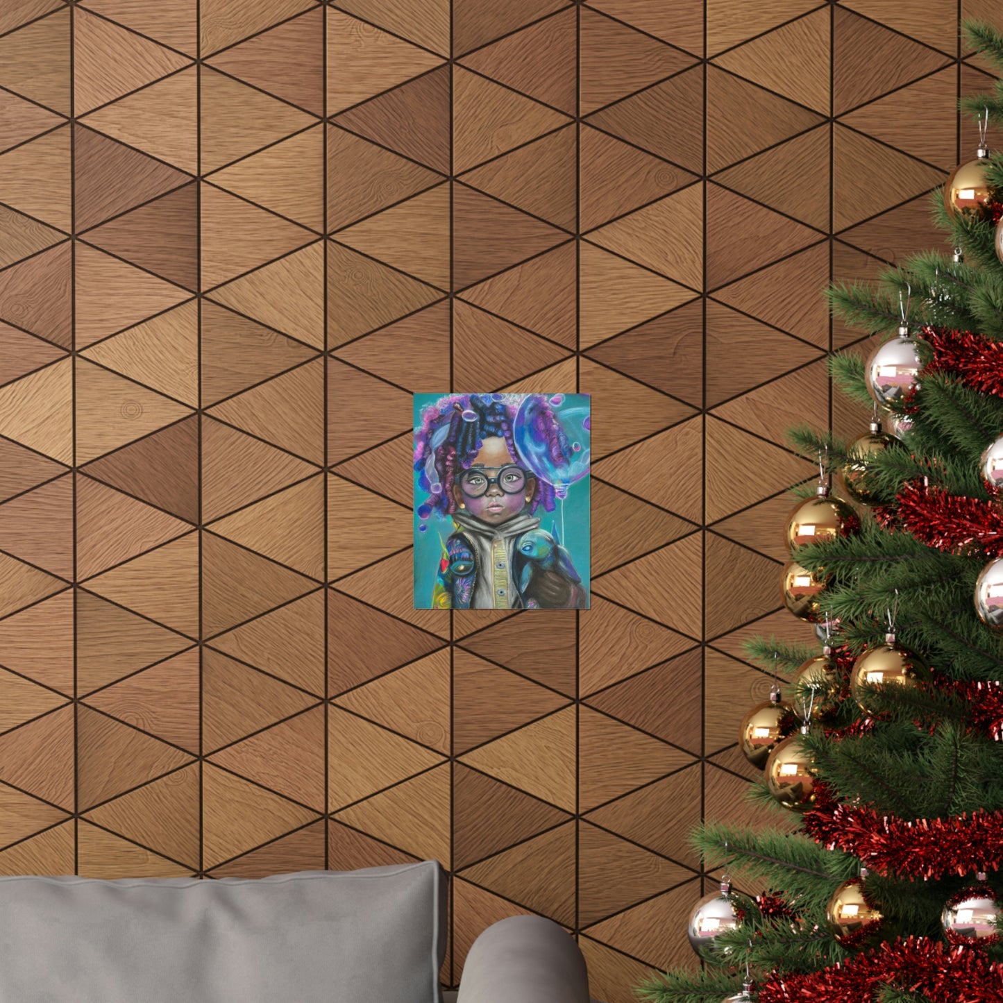 Premium Matte Vertical Posters: Amari Underwater
