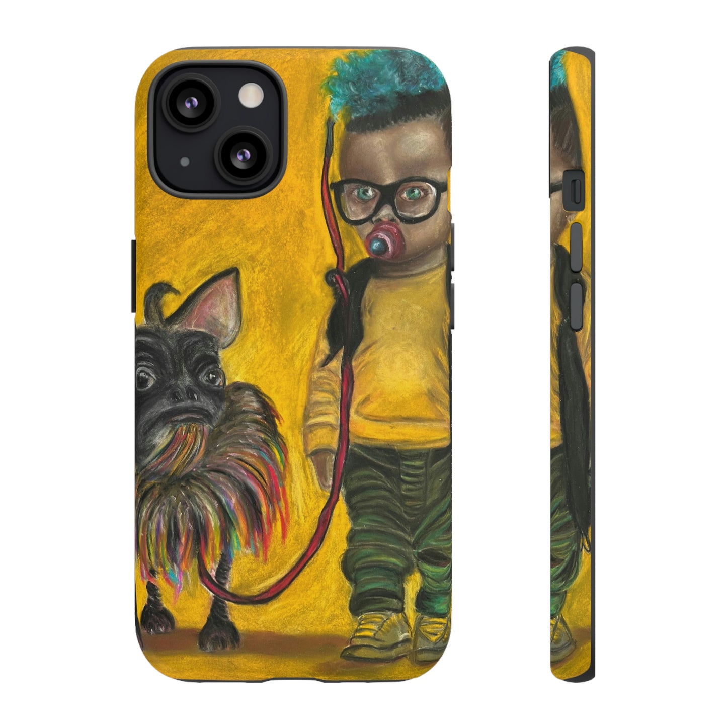 Tough Phone Cases Apple iPhone, Samsung Galaxy, Google PixelJun Kidlat and his Dog Melchor