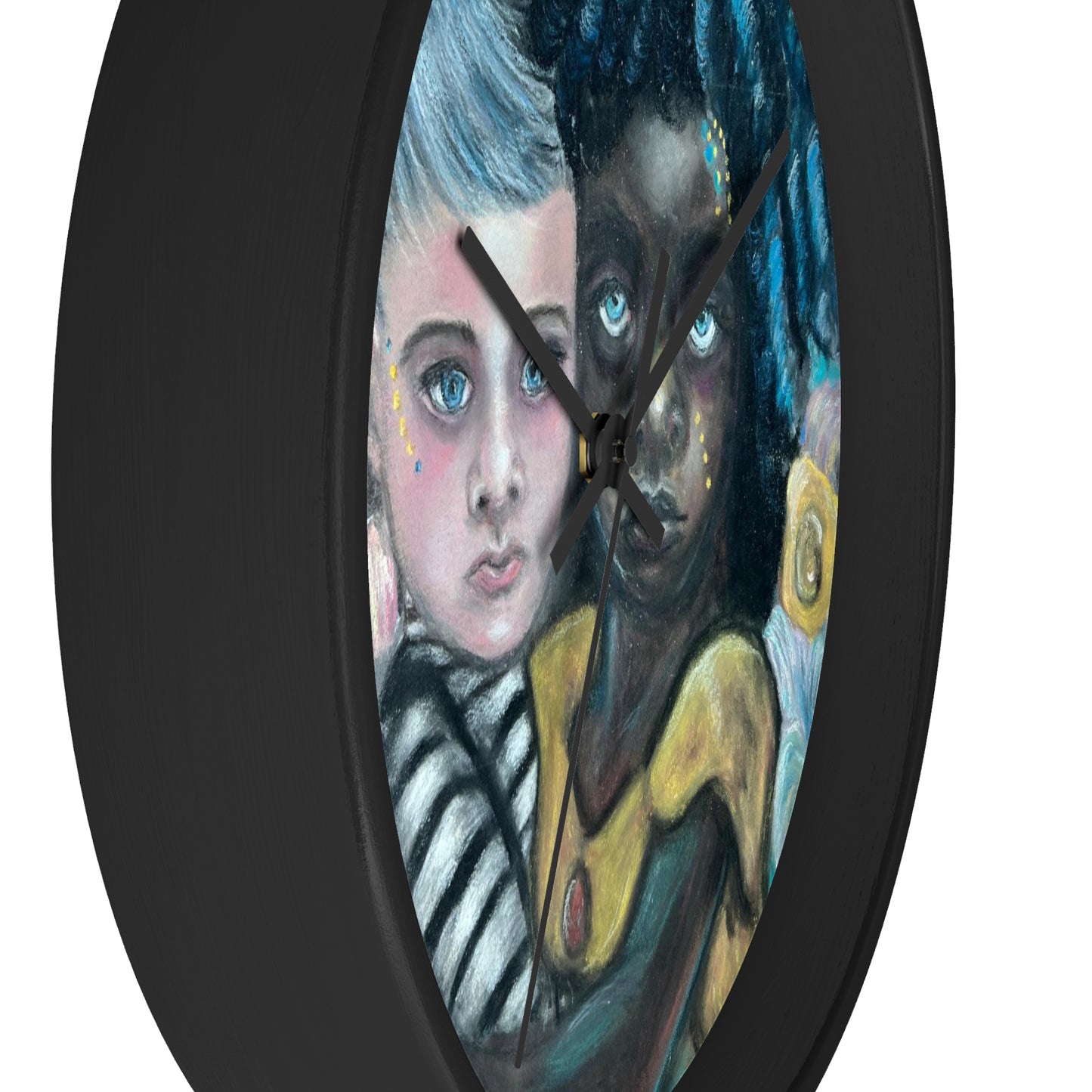 Surreal Art Wall Clock Sisters of Mercy II