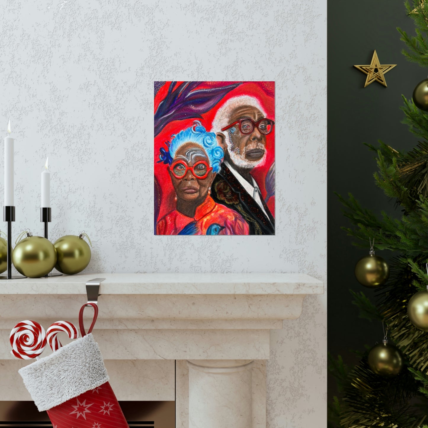 Premium Matte Vertical Posters: Nyanya and Babu