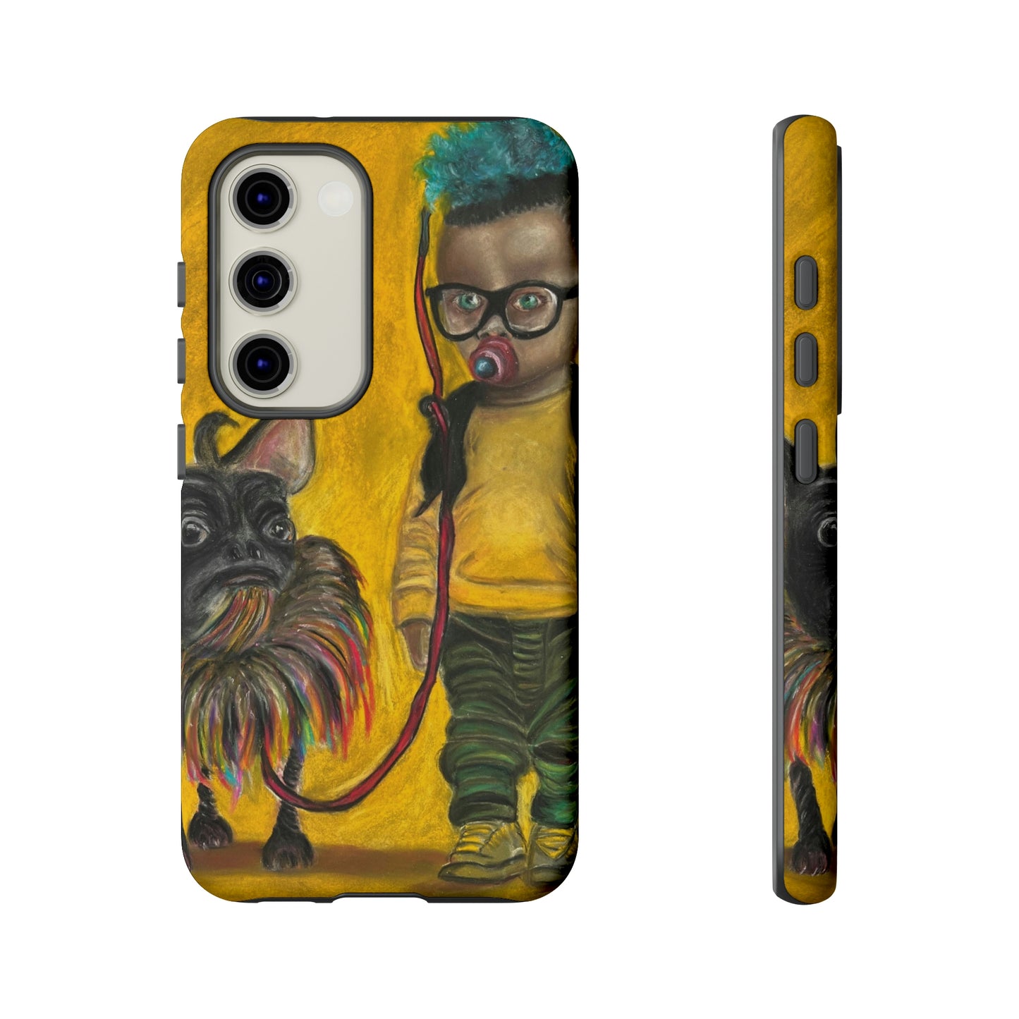 Tough Phone Cases Apple iPhone, Samsung Galaxy, Google PixelJun Kidlat and his Dog Melchor