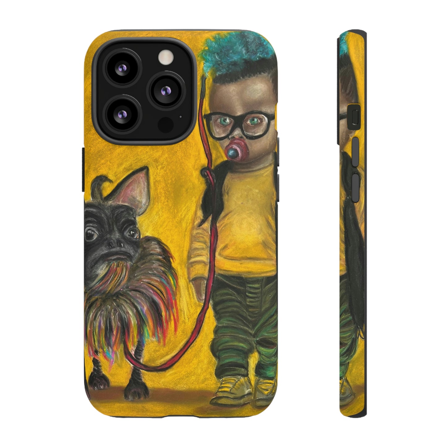 Tough Phone Cases Apple iPhone, Samsung Galaxy, Google PixelJun Kidlat and his Dog Melchor