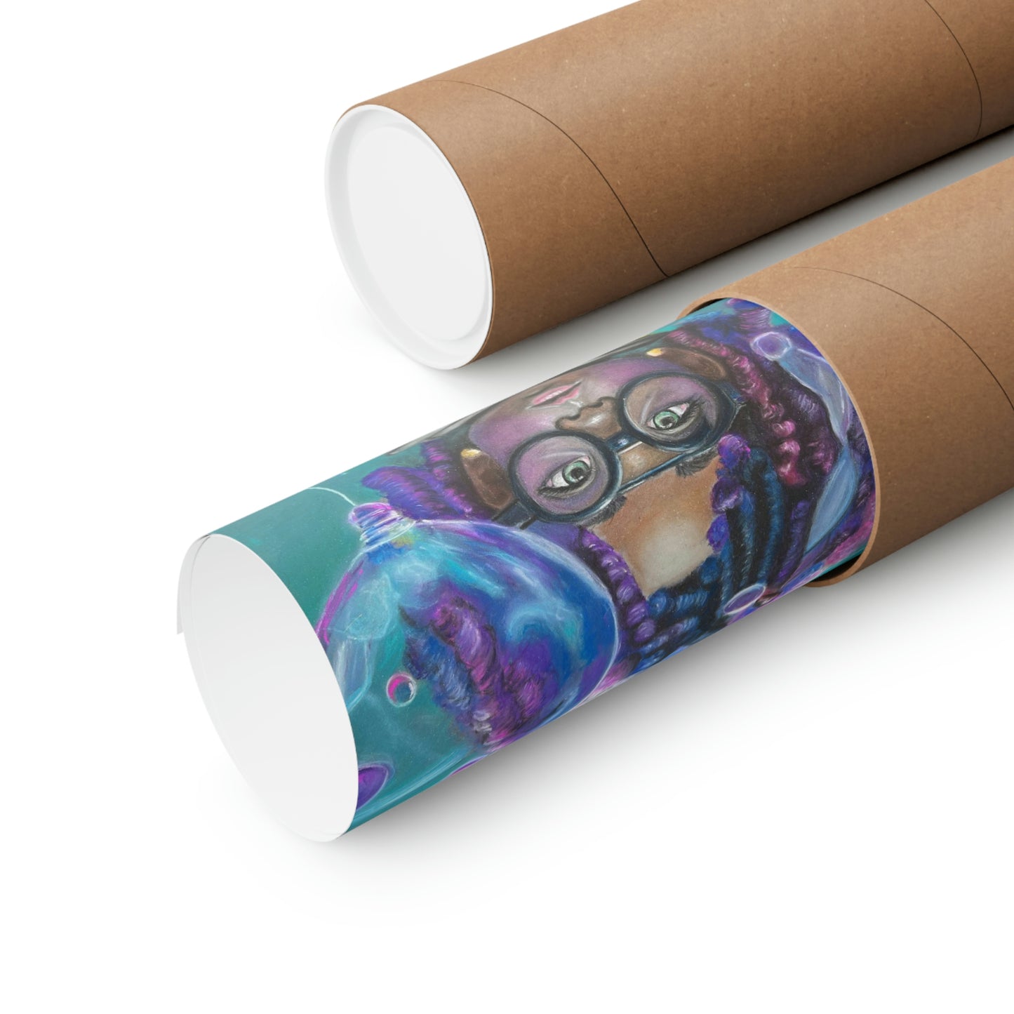 Premium Matte Vertical Posters: Amari Underwater
