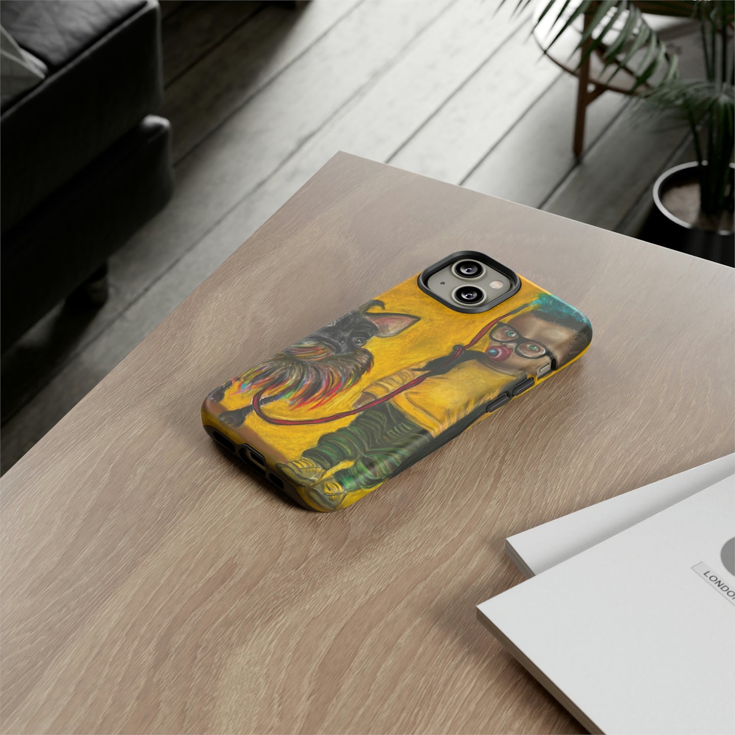 Tough Phone Cases Apple iPhone, Samsung Galaxy, Google PixelJun Kidlat and his Dog Melchor