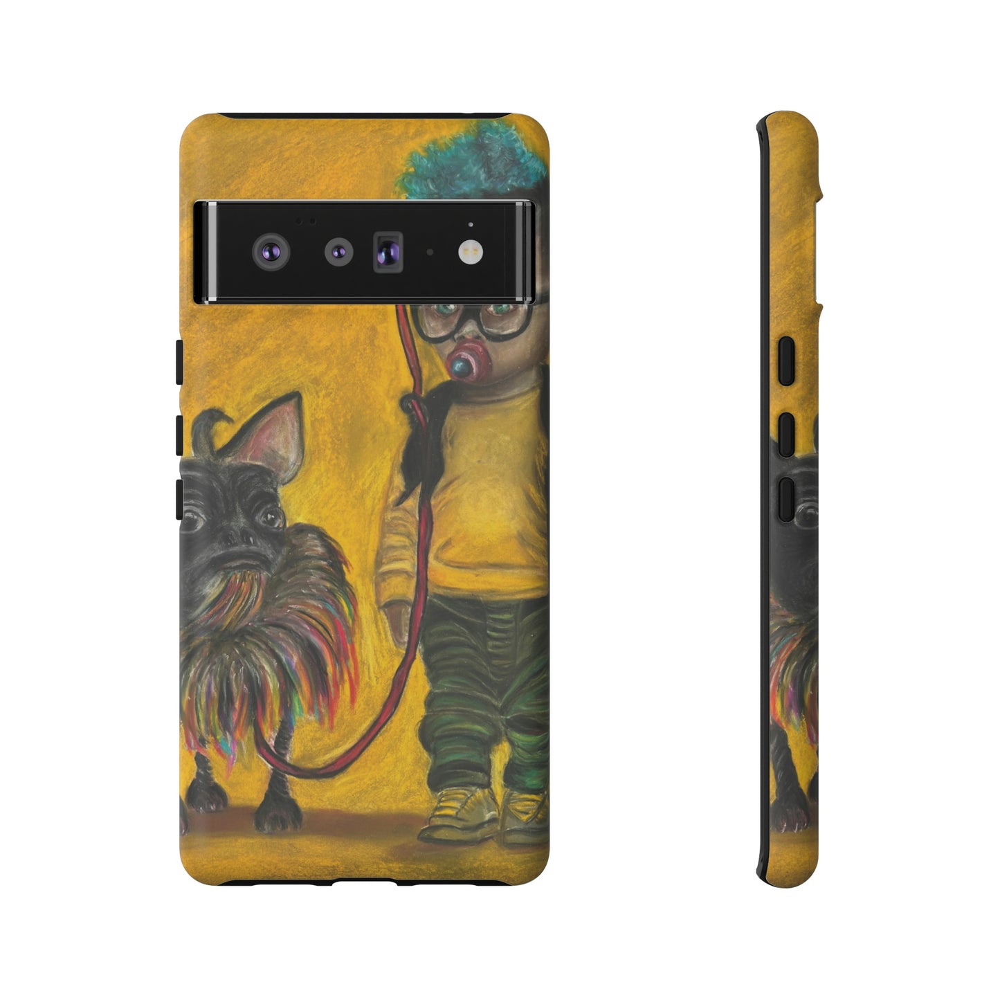Tough Phone Cases Apple iPhone, Samsung Galaxy, Google PixelJun Kidlat and his Dog Melchor