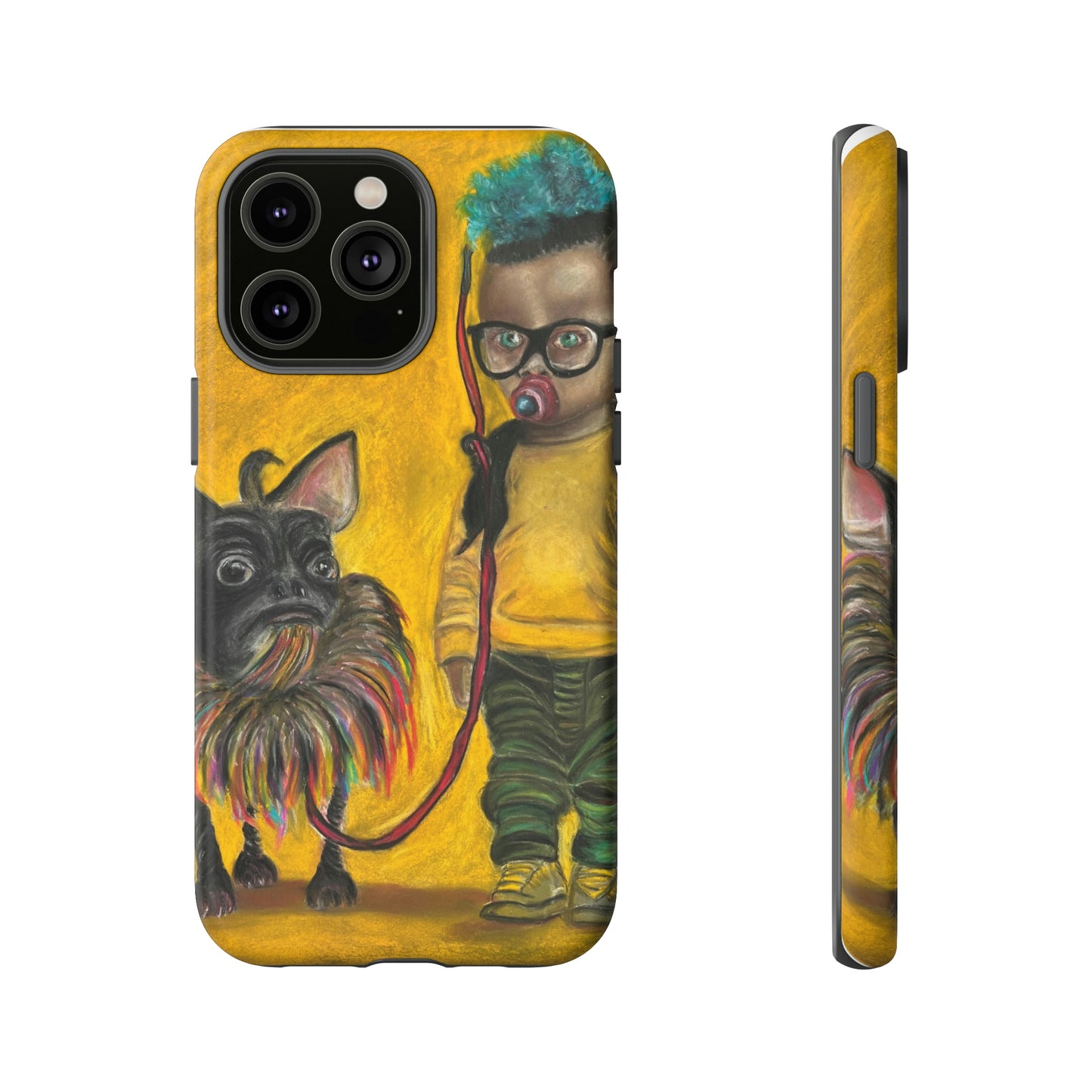 Tough Phone Cases Apple iPhone, Samsung Galaxy, Google PixelJun Kidlat and his Dog Melchor