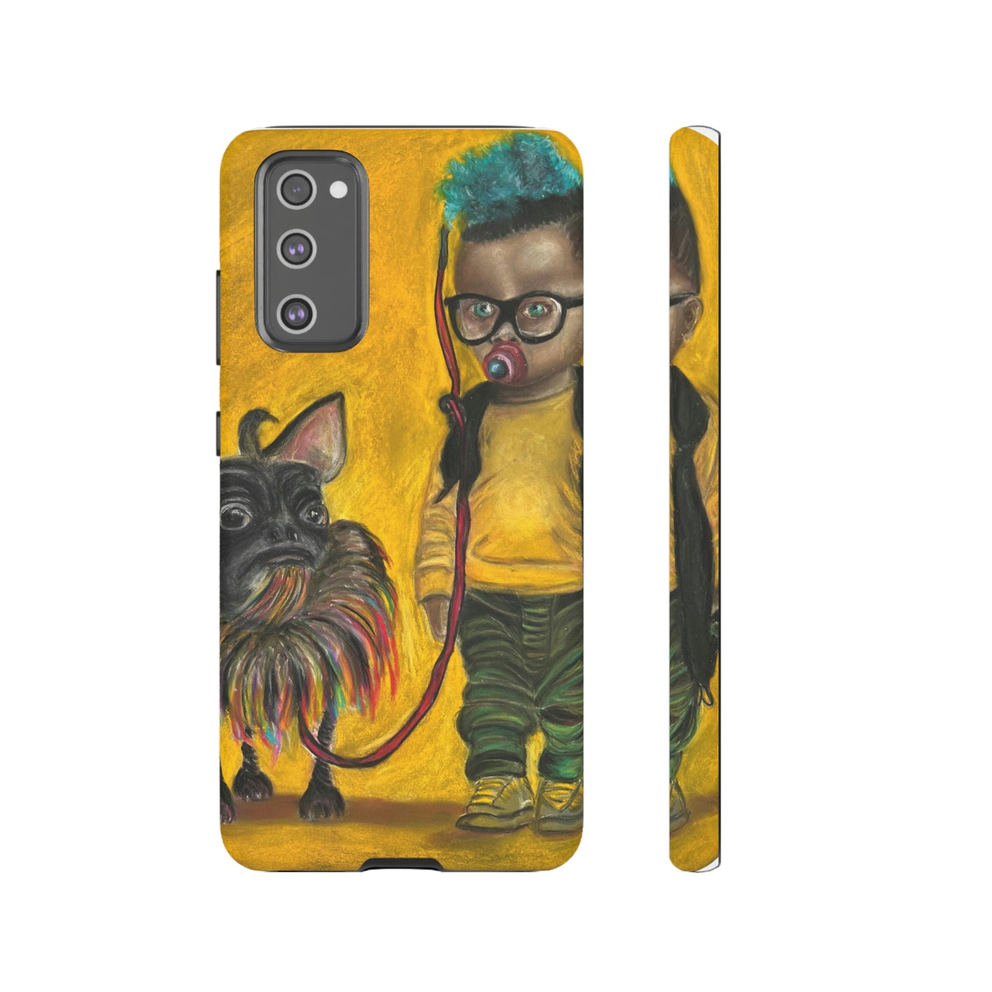 Tough Phone Cases Apple iPhone, Samsung Galaxy, Google PixelJun Kidlat and his Dog Melchor