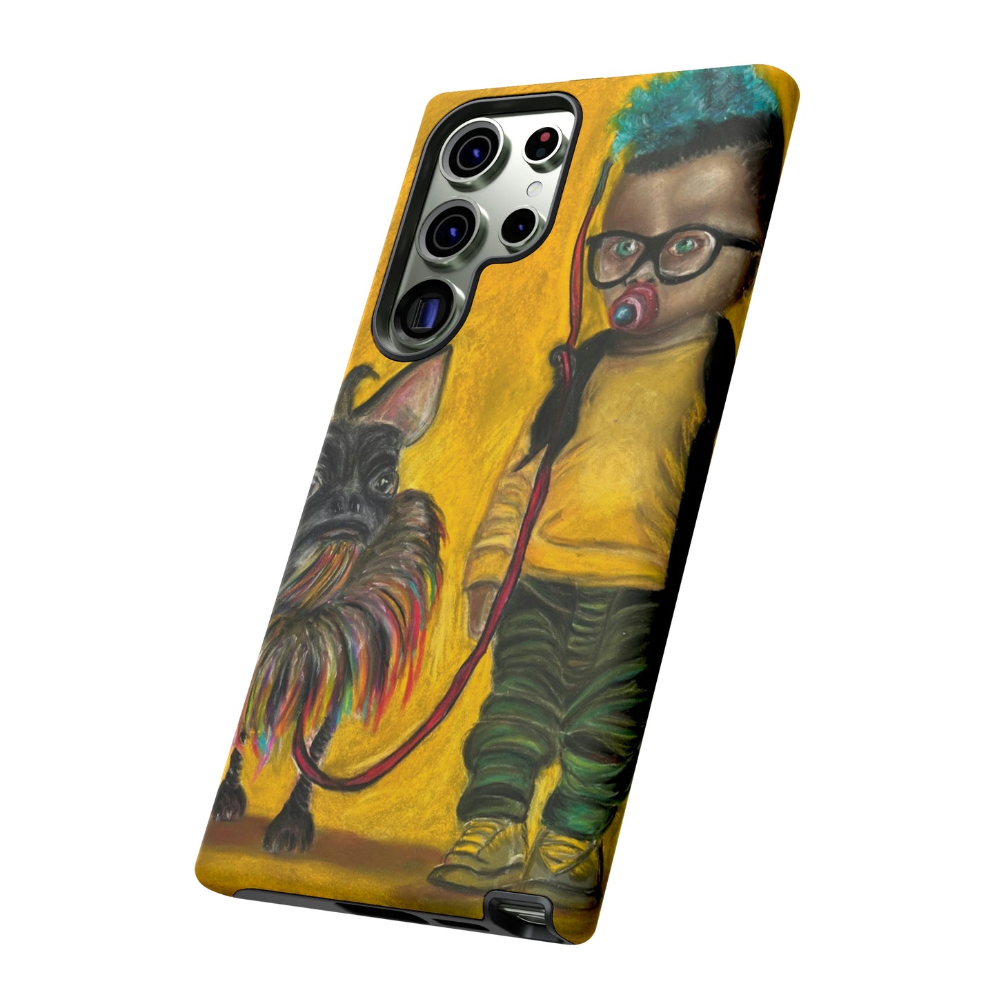 Tough Phone Cases Apple iPhone, Samsung Galaxy, Google PixelJun Kidlat and his Dog Melchor