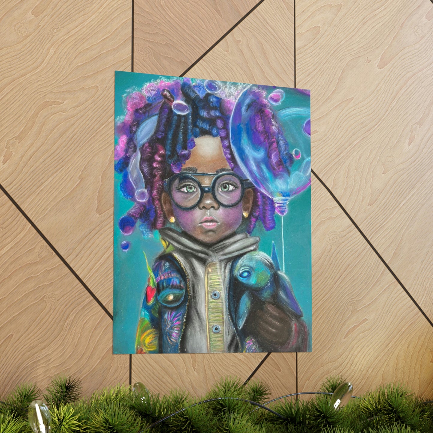 Premium Matte Vertical Posters: Amari Underwater