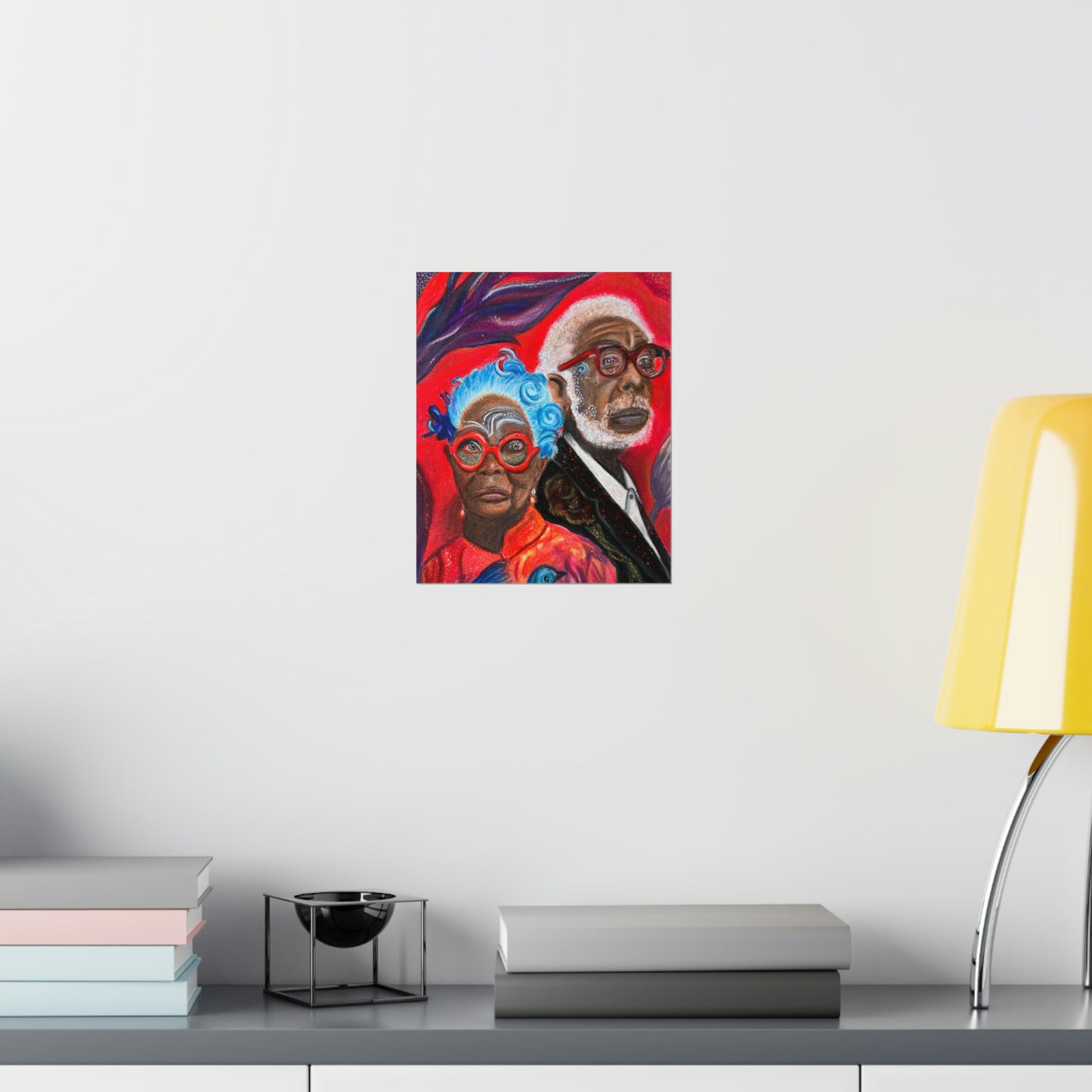 Premium Matte Vertical Posters: Nyanya and Babu