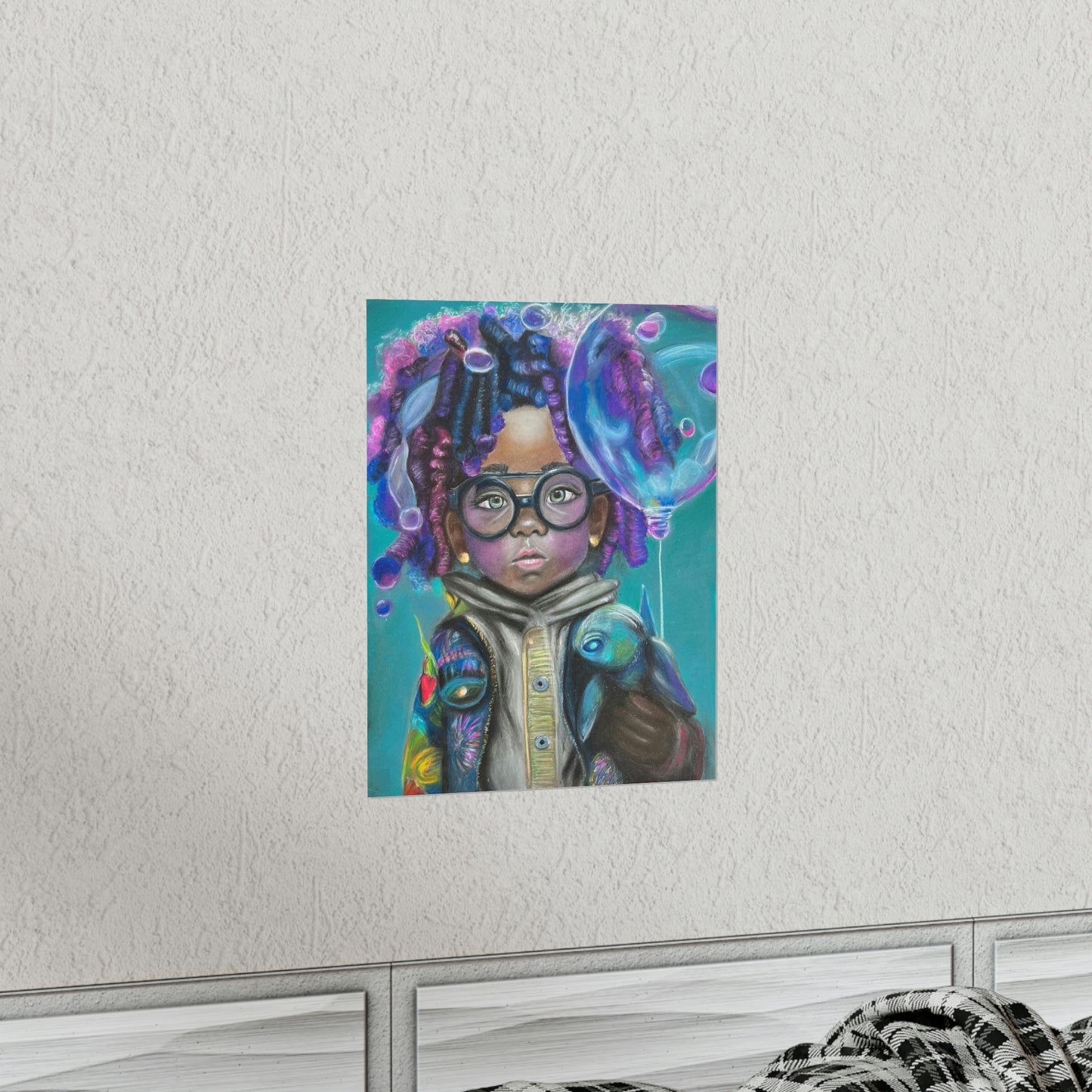 Premium Matte Vertical Posters: Amari Underwater