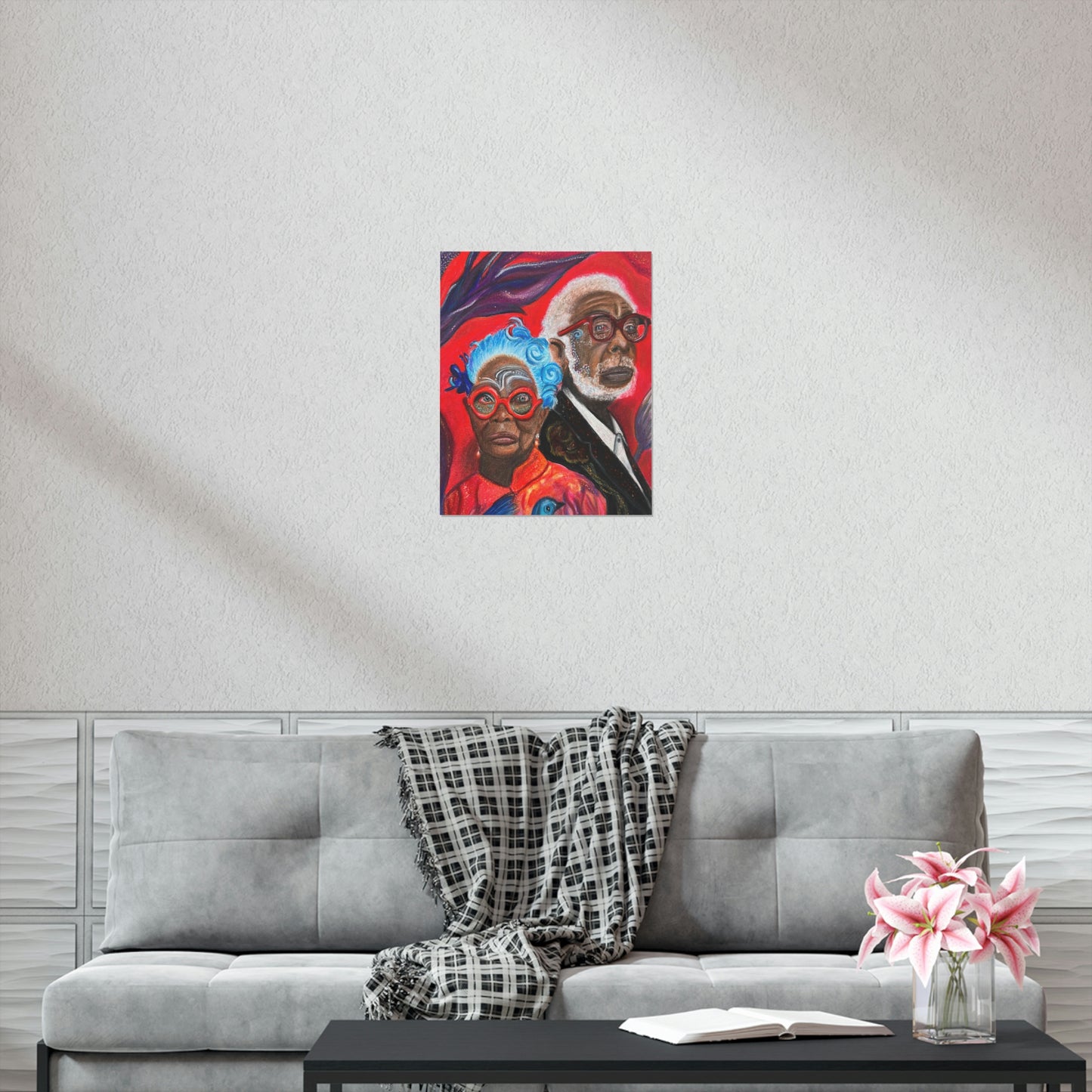 Premium Matte Vertical Posters: Nyanya and Babu