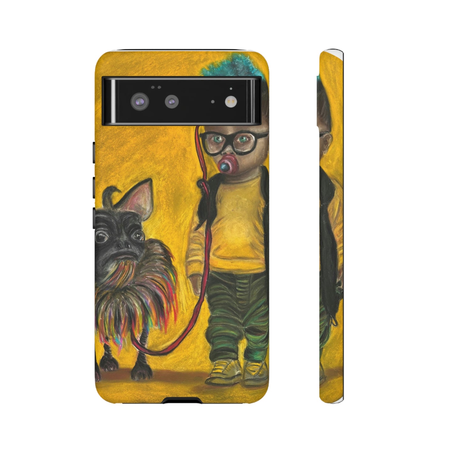 Tough Phone Cases Apple iPhone, Samsung Galaxy, Google PixelJun Kidlat and his Dog Melchor