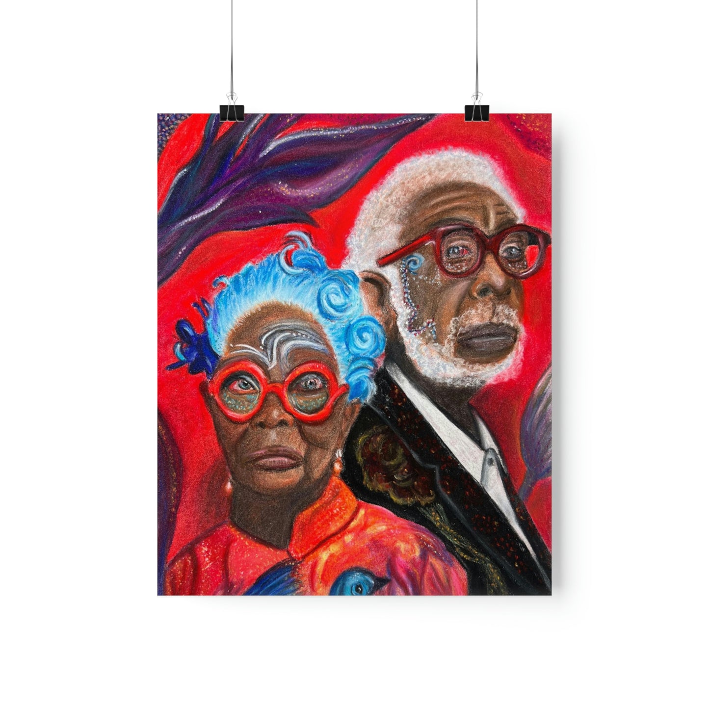 Premium Matte Vertical Posters: Nyanya and Babu