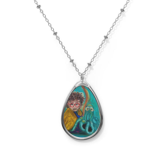 Aruelian and his Octopus Oval Necklace