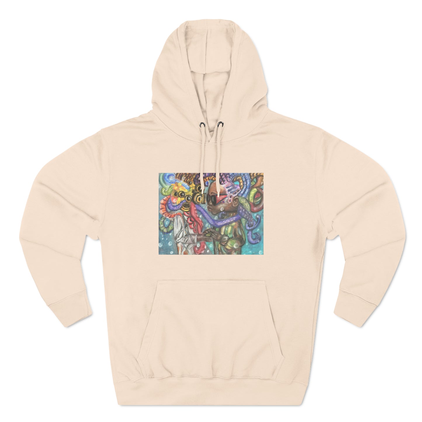 Tender Tentacles Octopus Love Unisex Premium Pullover Hoodie