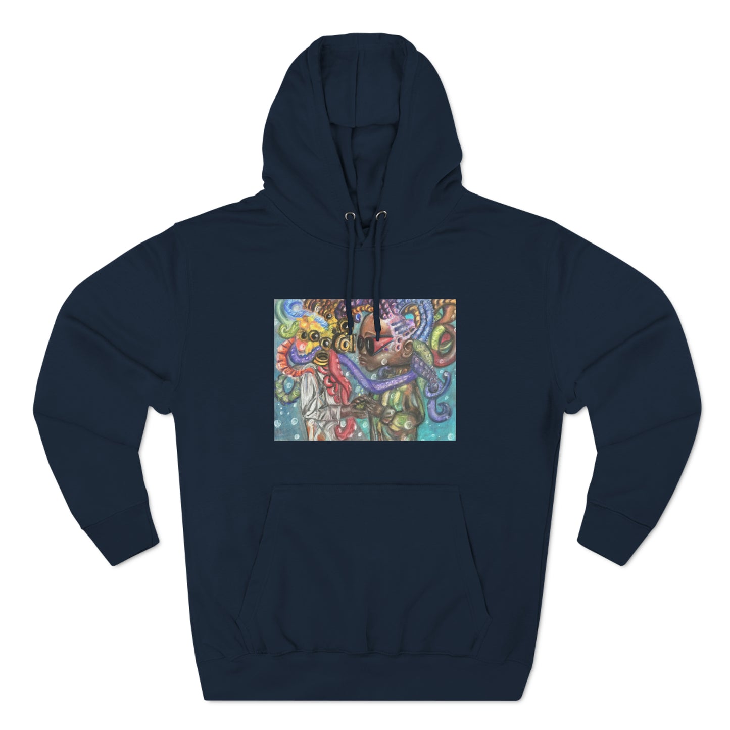 Tender Tentacles Octopus Love Unisex Premium Pullover Hoodie