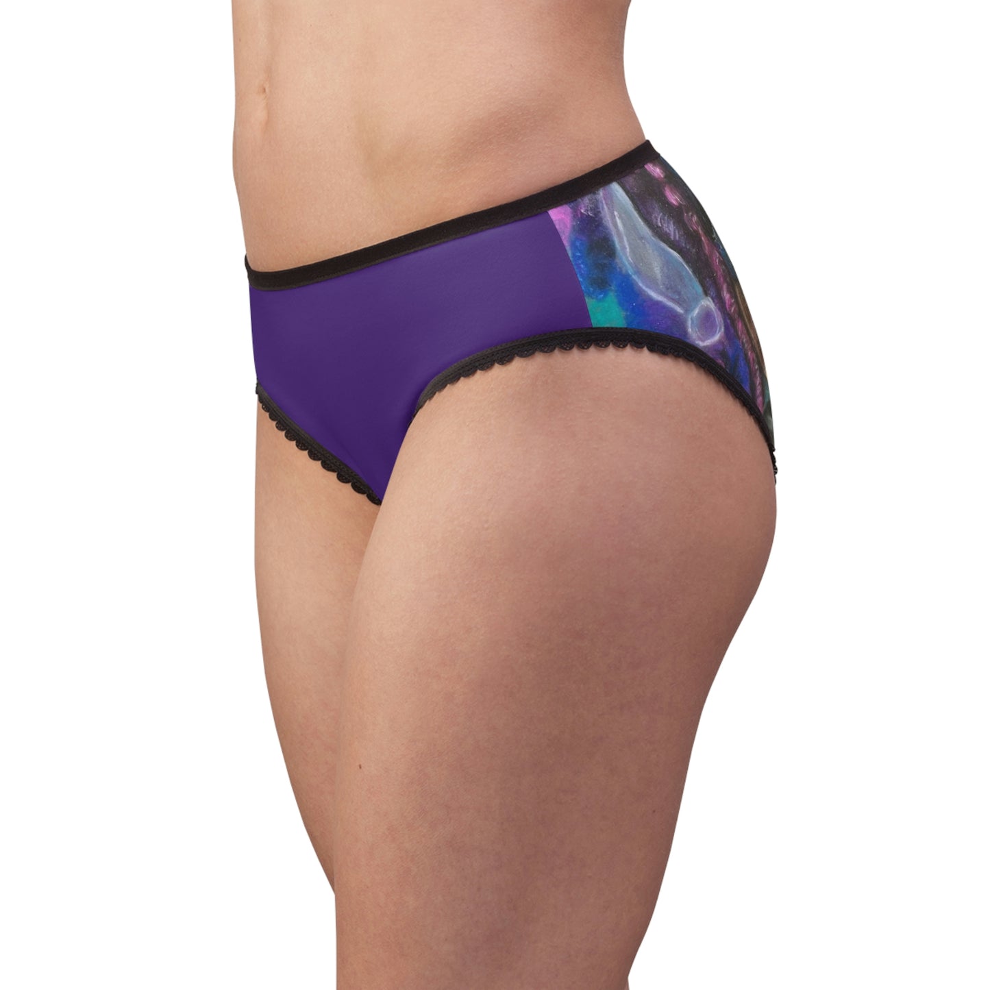 Women's Briefs (AOP) Surreal Art Underwear