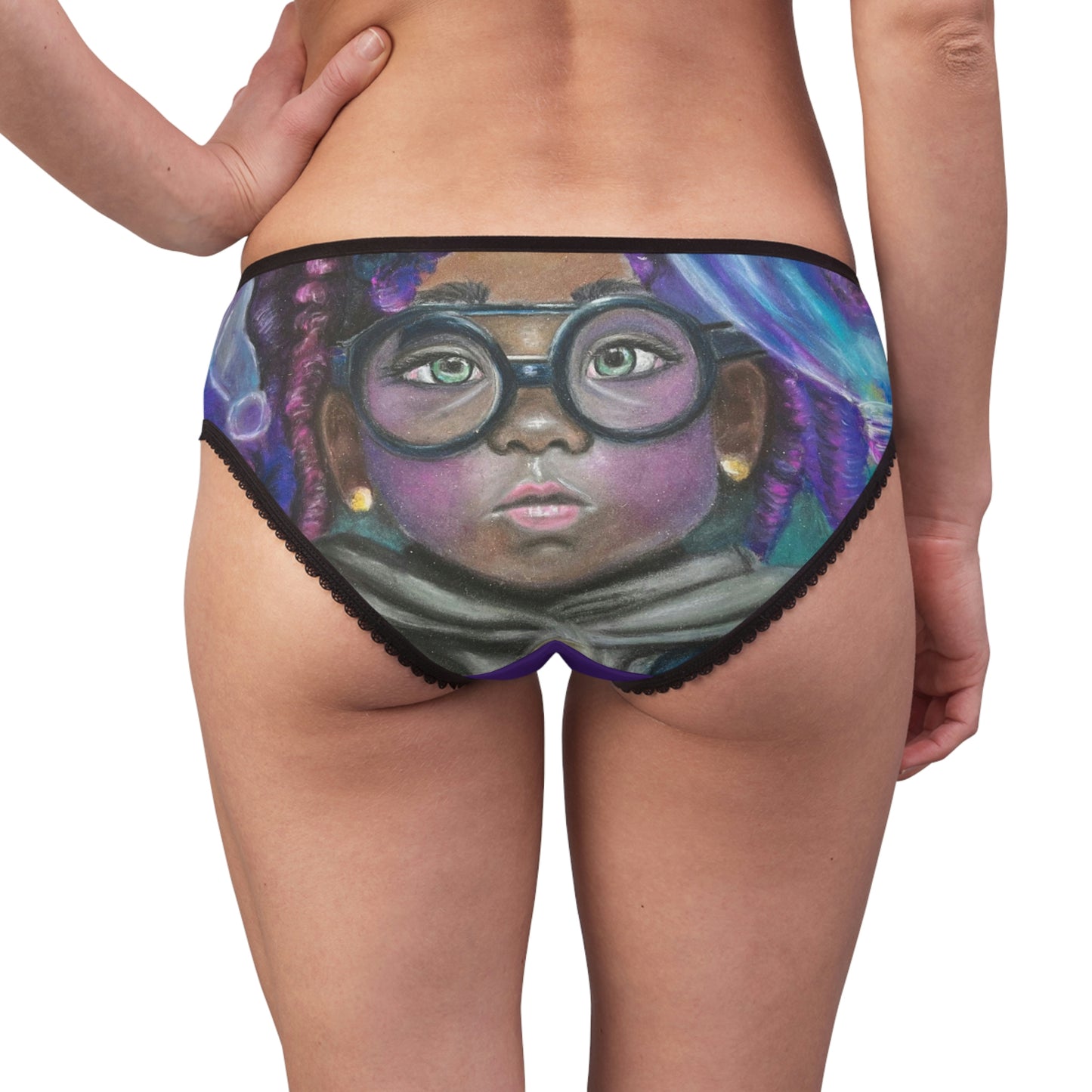 Women's Briefs (AOP) Surreal Art Underwear